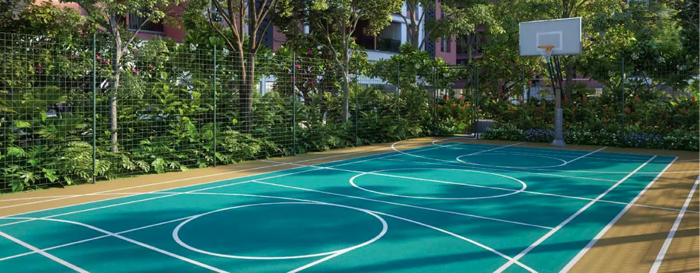 TRIAA Nesterra Dhanori Basketball Court Image